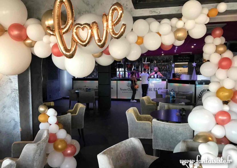 décoration ballons pour mariage à Marseille Provence avec Fabrizio Magic Balloon
