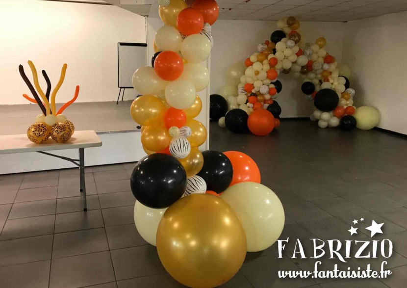 décoration ballons à Marseille avec Fabrizio, Balloon Artist