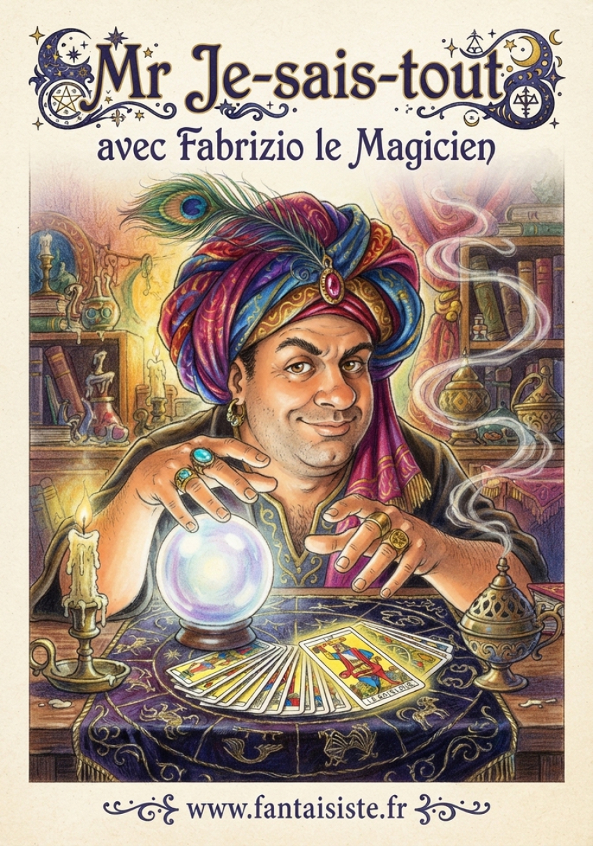 Magicien à Martigues,marseille,région Provence,Fabrizio le magicien pour vos soirée magiques et fantaisistes.