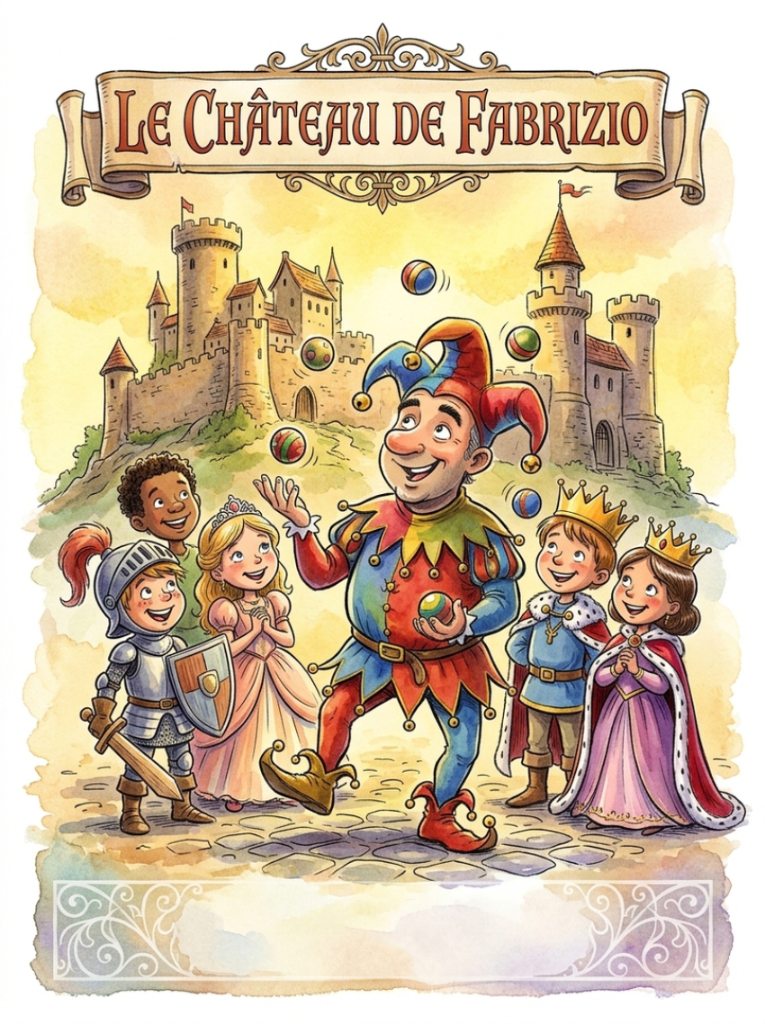 Spectacle Médiéval à Martigues et toute la Provence avec Fabrizio le magicien.